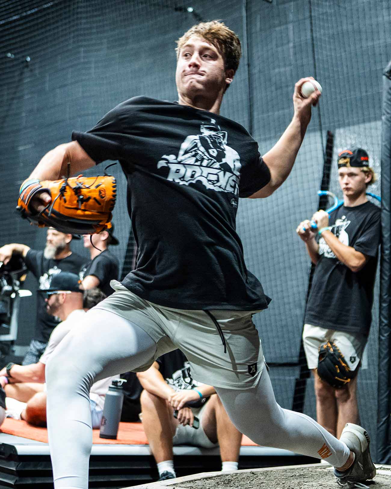 Gray Training Shorts - Pitchers Only