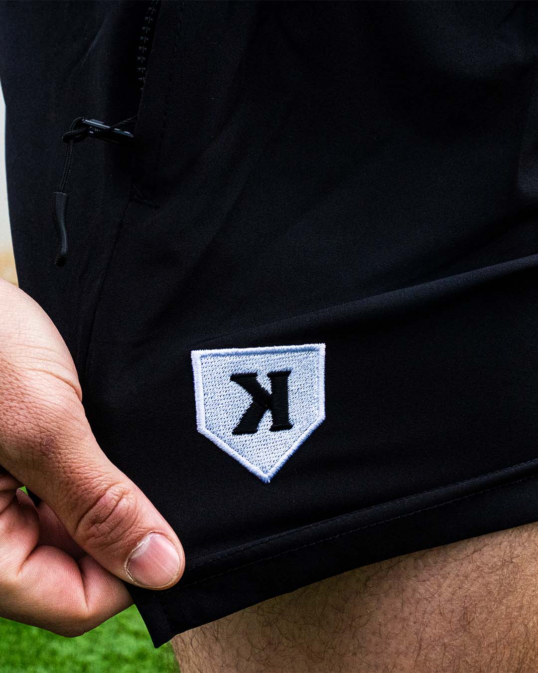 Pitchers Only LHP Training Shorts baseball training shorts - side angle