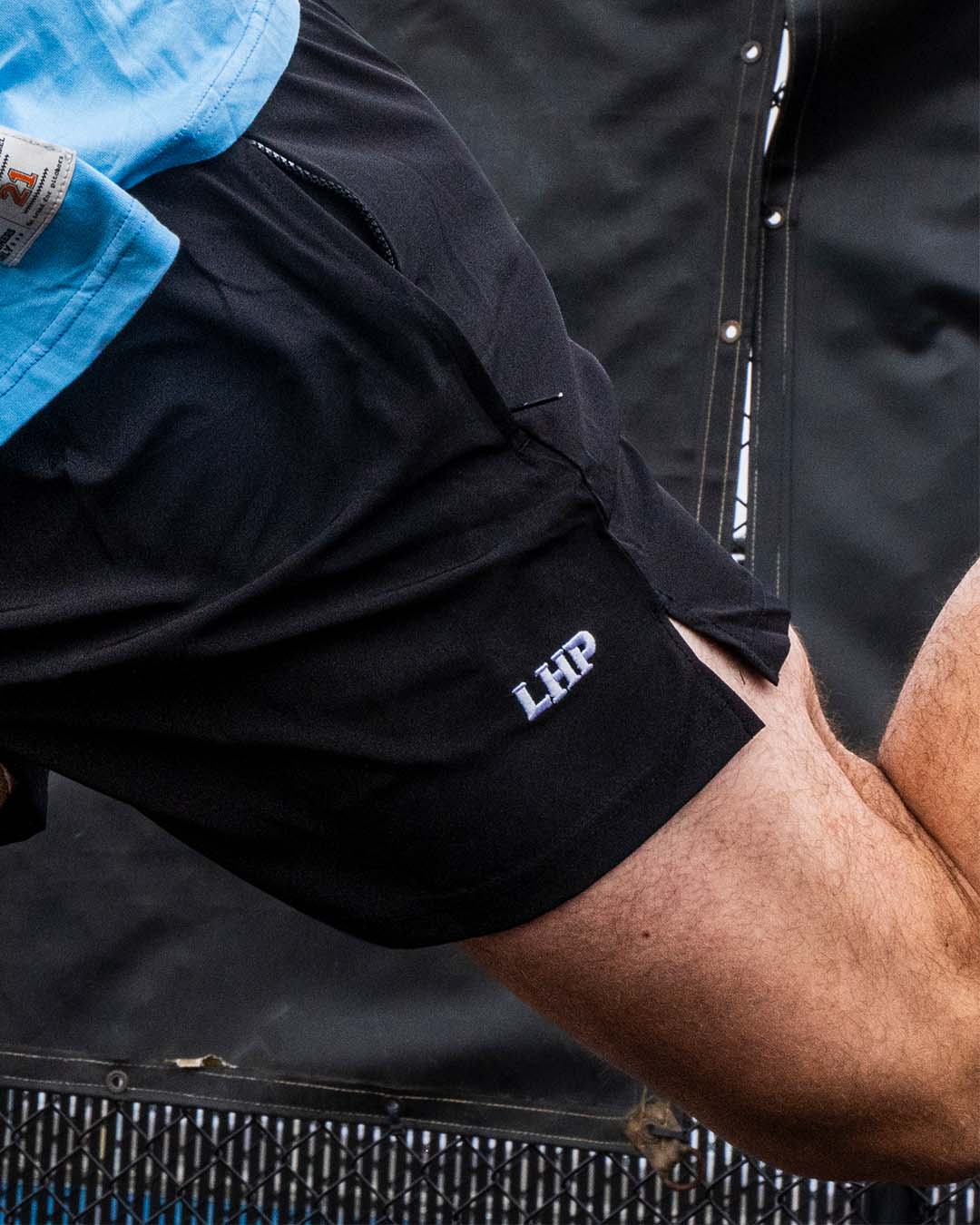 Pitchers Only LHP Training Shorts - lifestyle shot