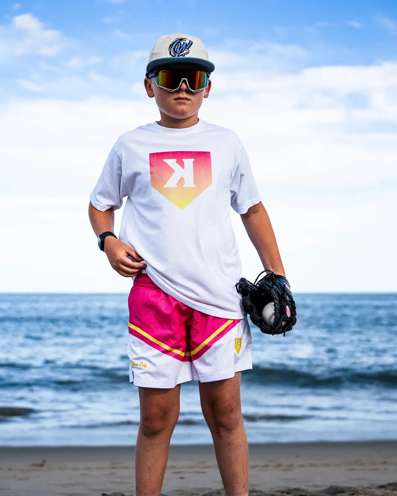 YOUTH Pink Lemonade Shorts - Pitchers Only