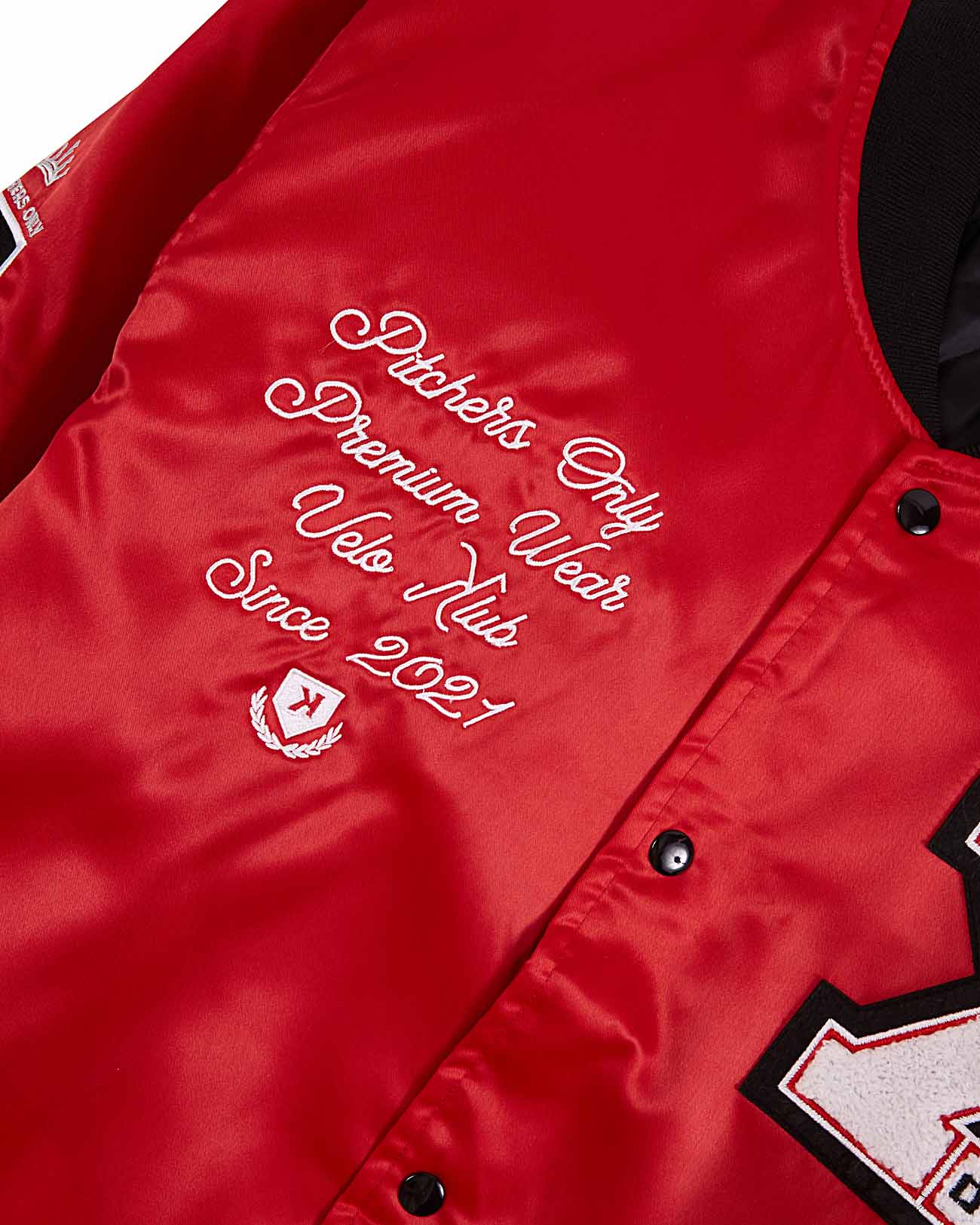 YOUTH Red Velo Klub Bullpen Jacket - Pitchers Only