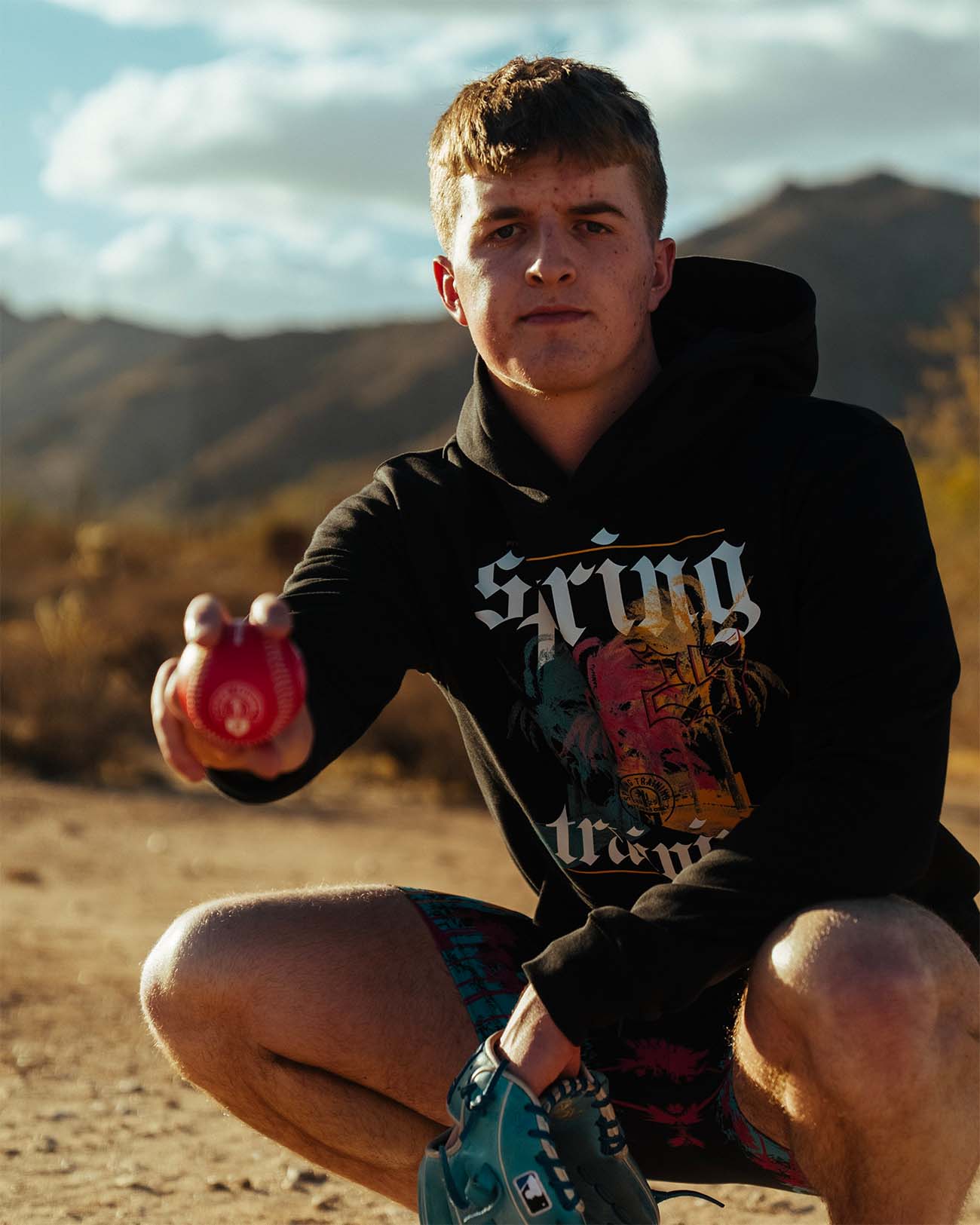 YOUTH Spring Training Hoodie - Pitchers Only