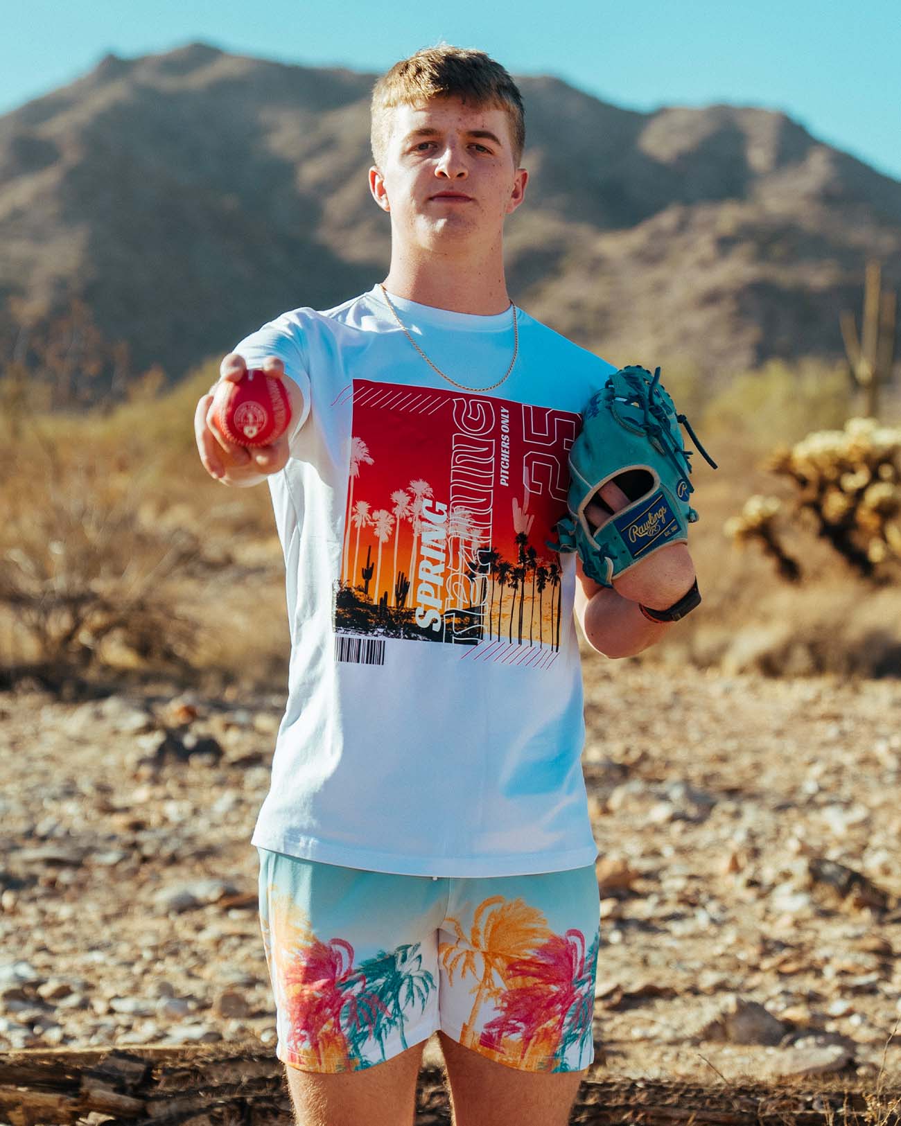 YOUTH Spring Training Sunrise Shorts - Pitchers Only