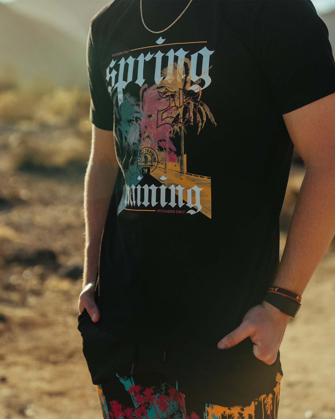 YOUTH Spring Training Sunset Tee - Pitchers Only