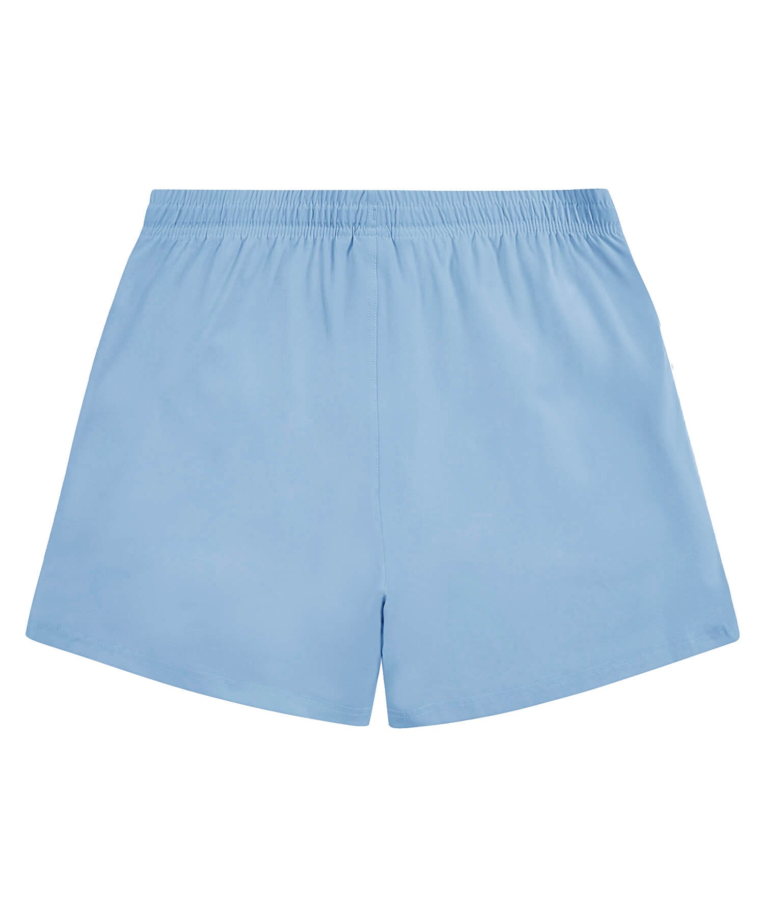 University Blue Training Shorts by Pitchers Only - back view