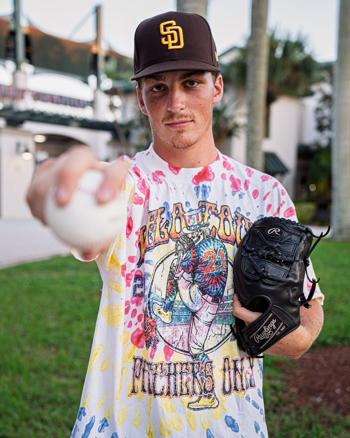 Tie-Dye Tour Tee - Lifestyle - Pitchers Only