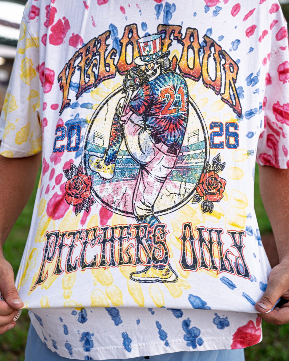 Tie-Dye Tour Tee - Lifestyle - Pitchers Only