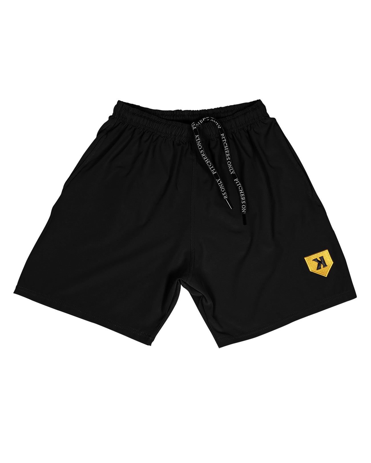 Black/Gold Training Shorts
