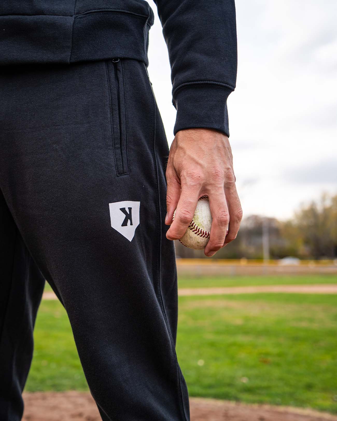 Black Tech Joggers