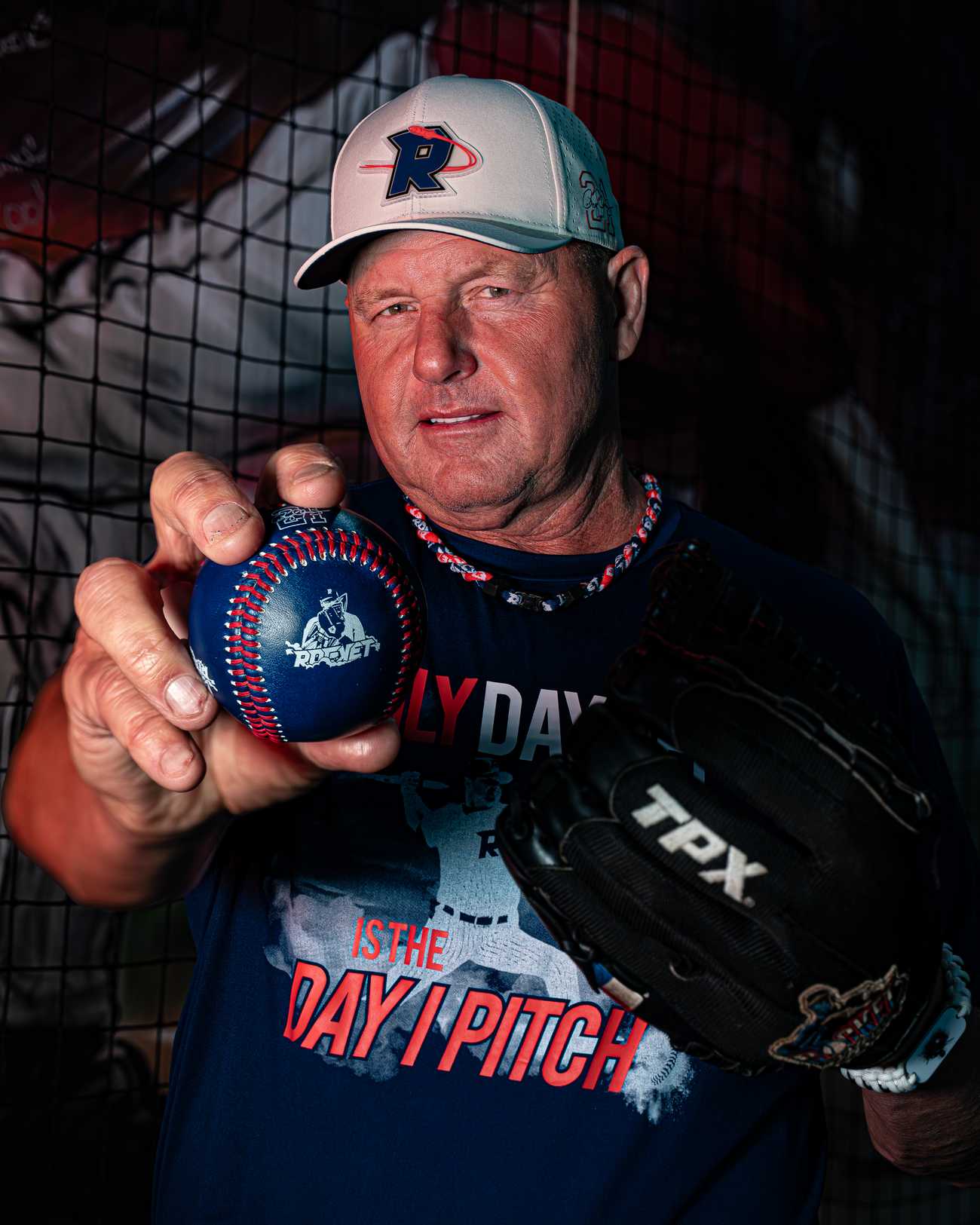 Pitchers Only Rocket Baseball - product lifestyle photo