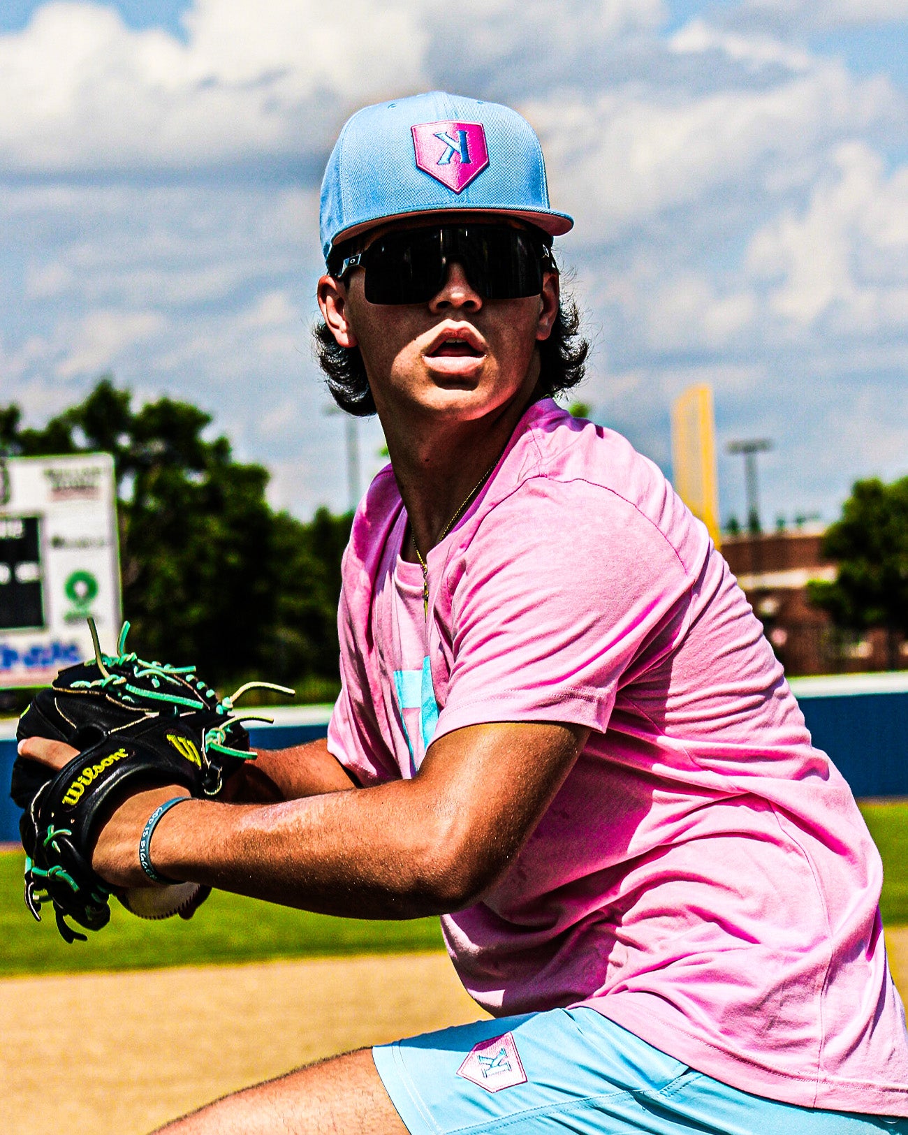 Cotton candy mlb fitted Clearance