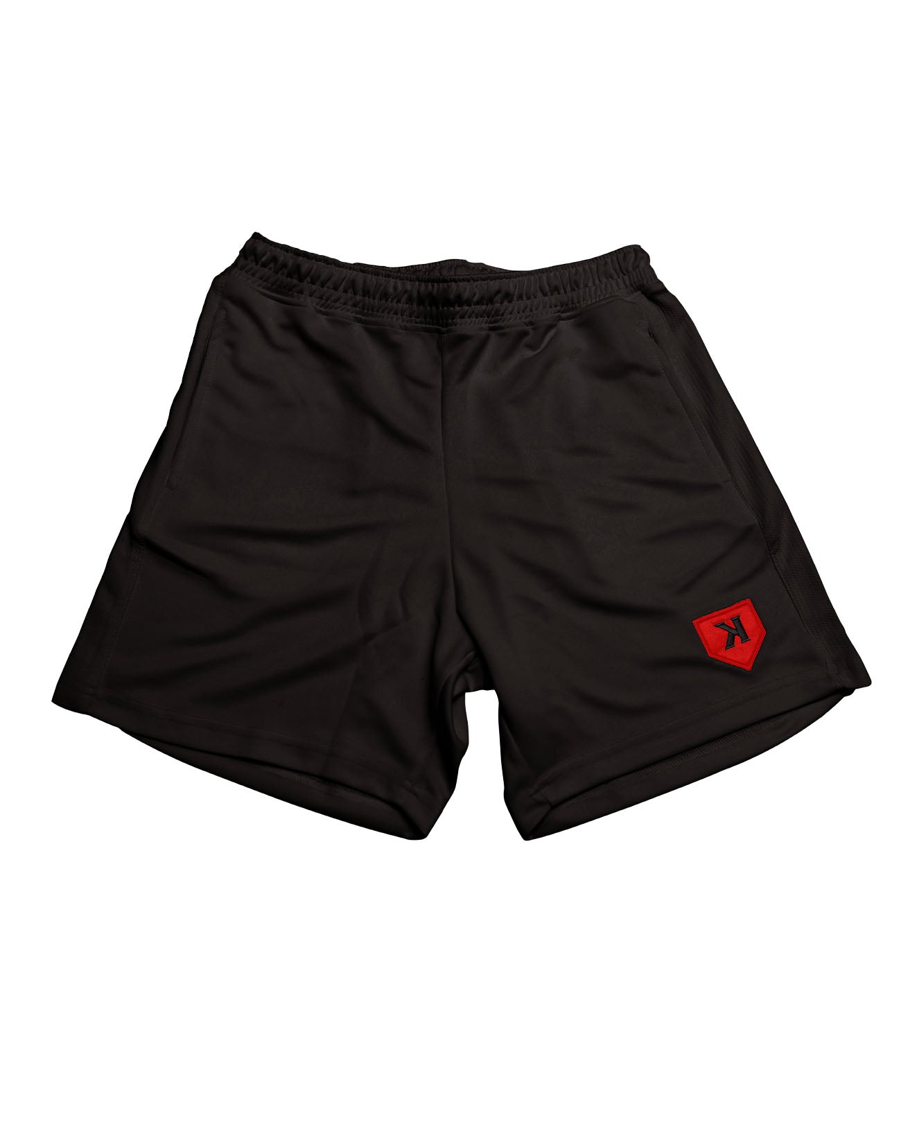 YOUTH Black/Red Performance Shorts