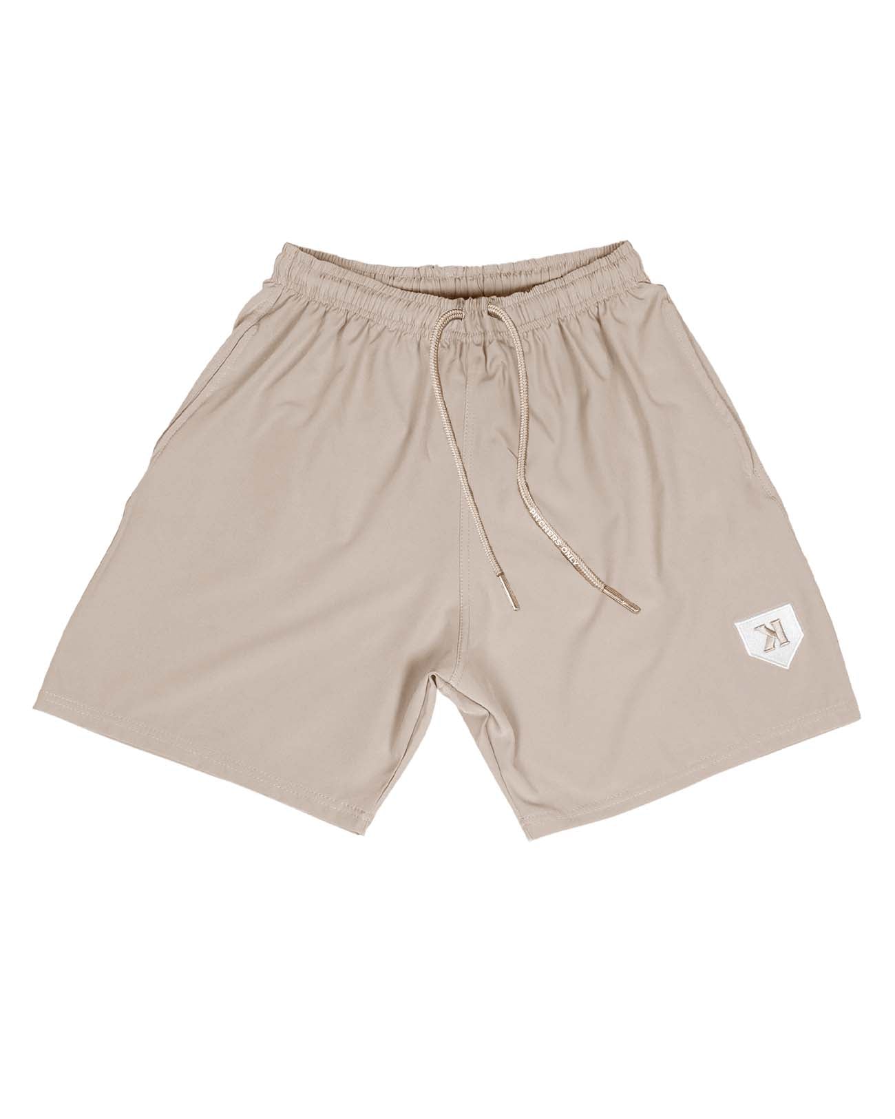 Tan Training Shorts