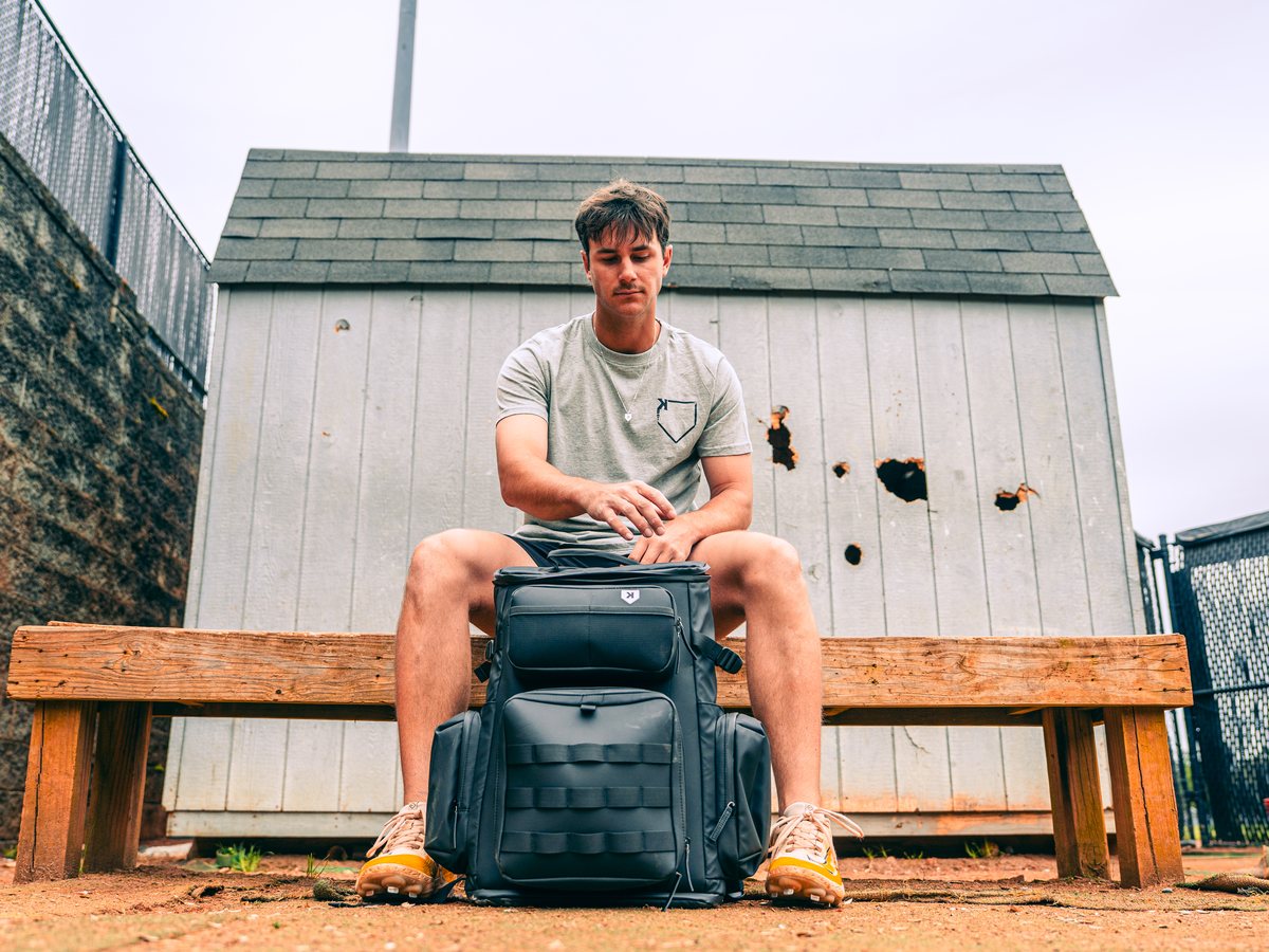 Sitting on the Shove Day Bag