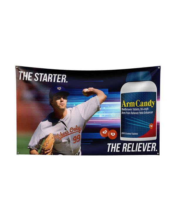 Arm Candy Flag - Pitchers Only