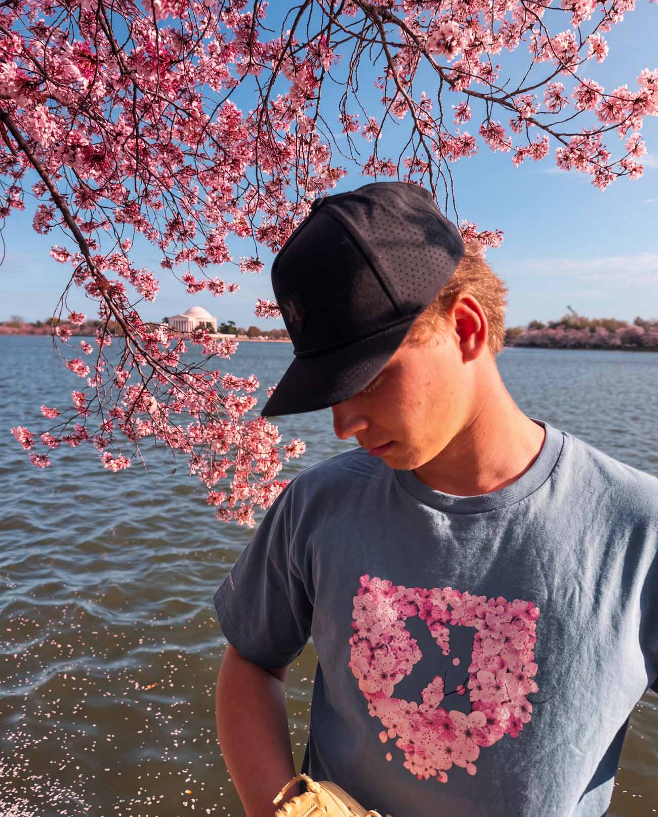 Cherry Blossom Tee - Worn - Pitchers Only