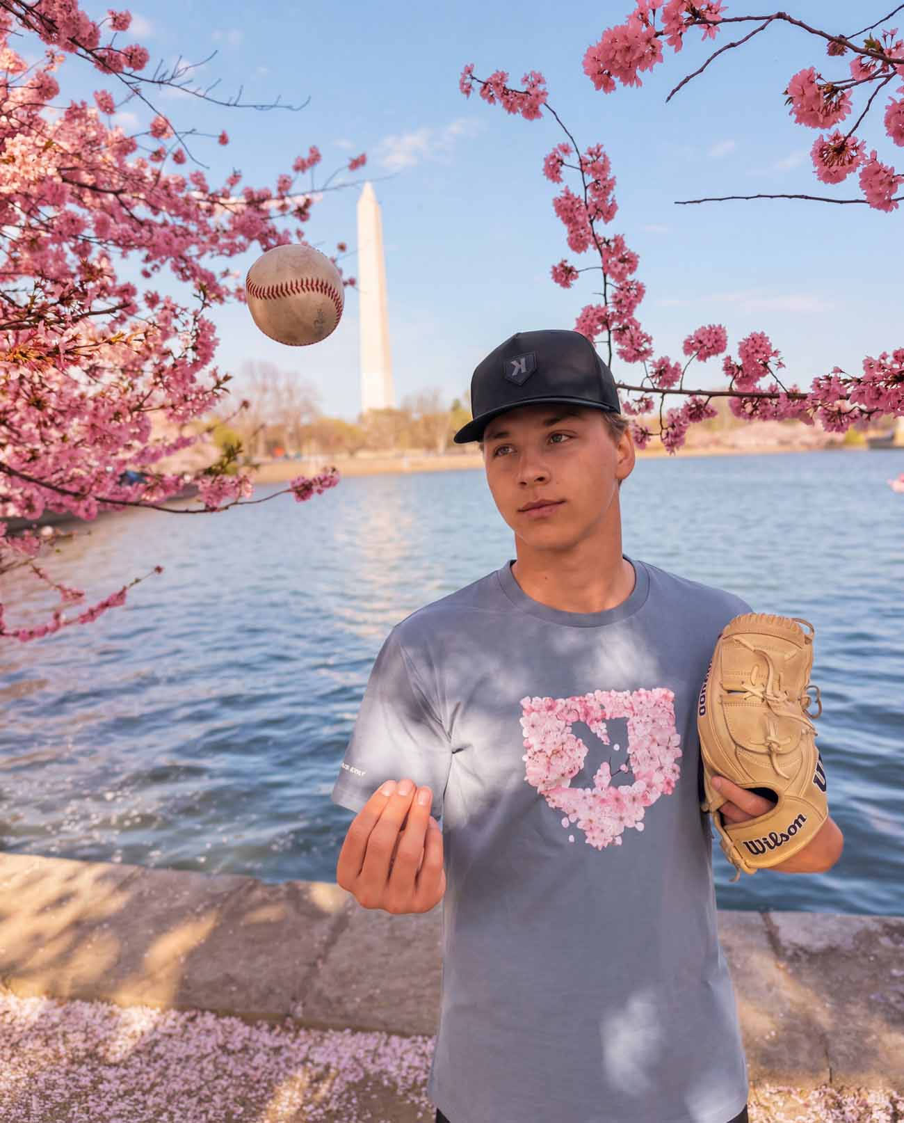 Cherry Blossom Tee - Lifestyle - Pitchers Only