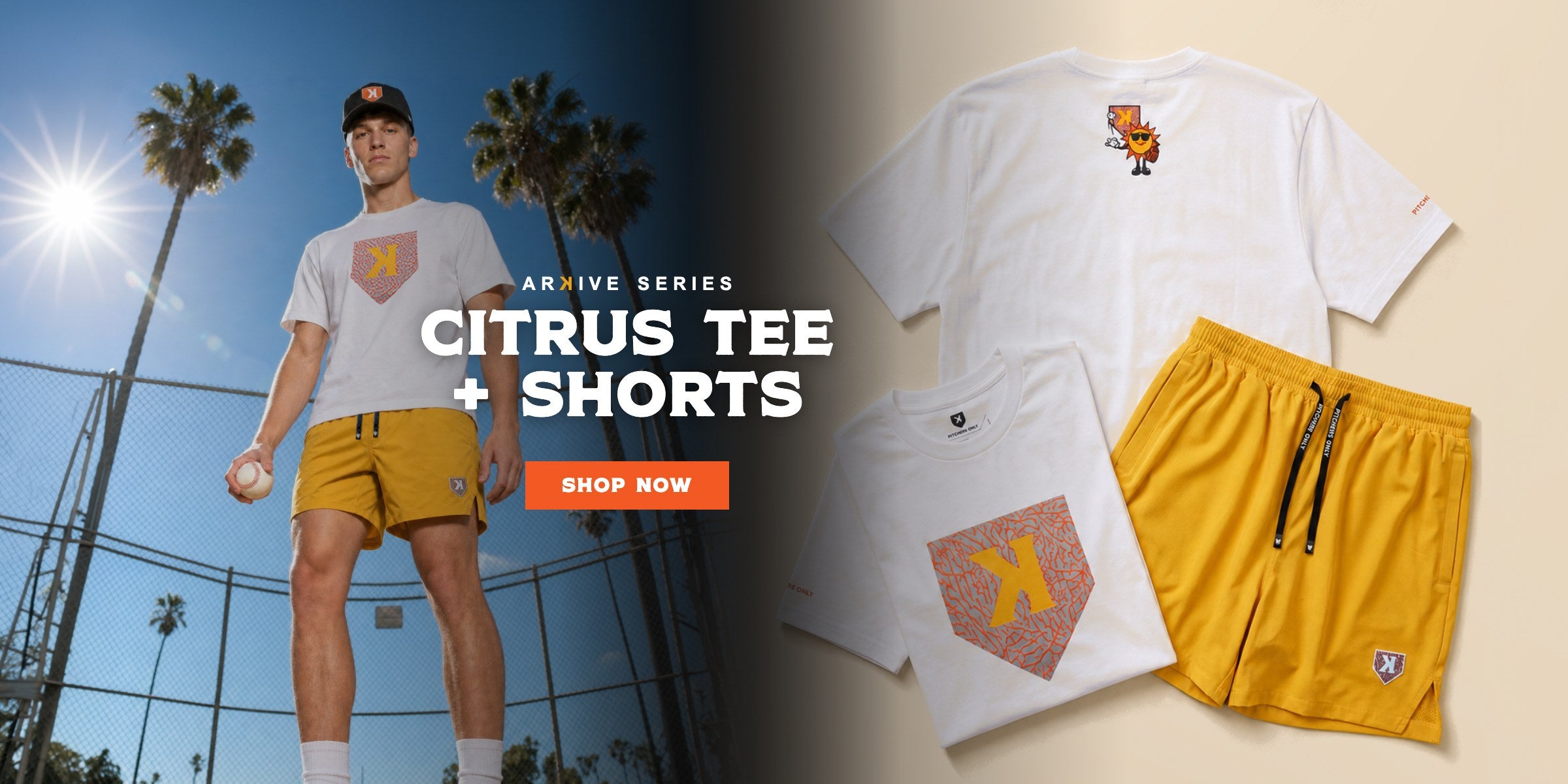 Citrus Tee + Shorts — Arkive Series