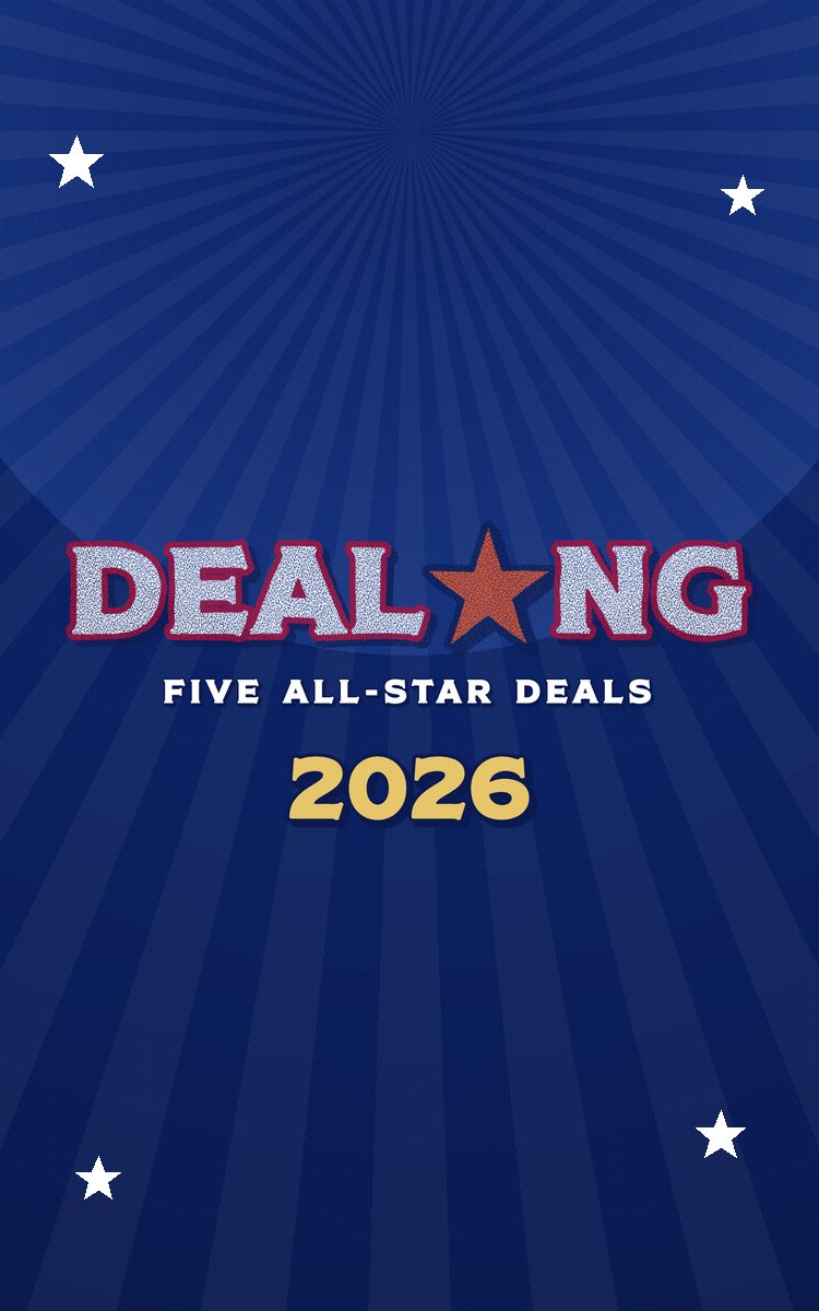DEALING — Five All-Star Deals