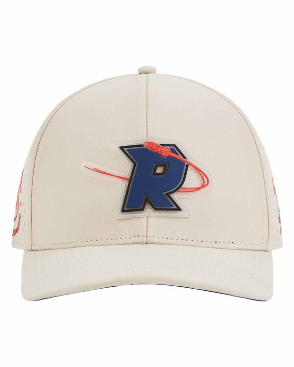 Pitchers Only Rocket Snapback Hat White - lifestyle photo