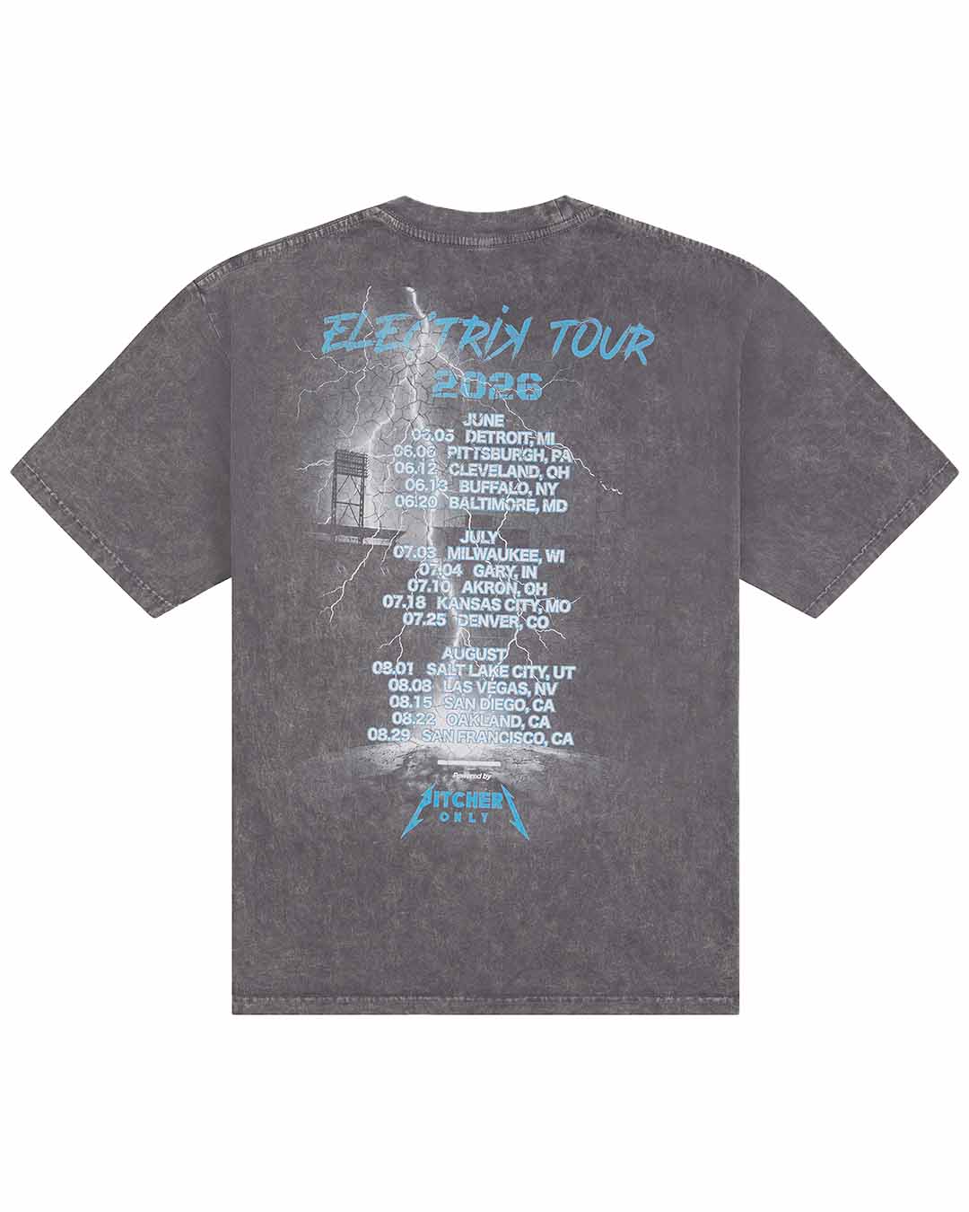 Youth Electrik Tour Washed Tee