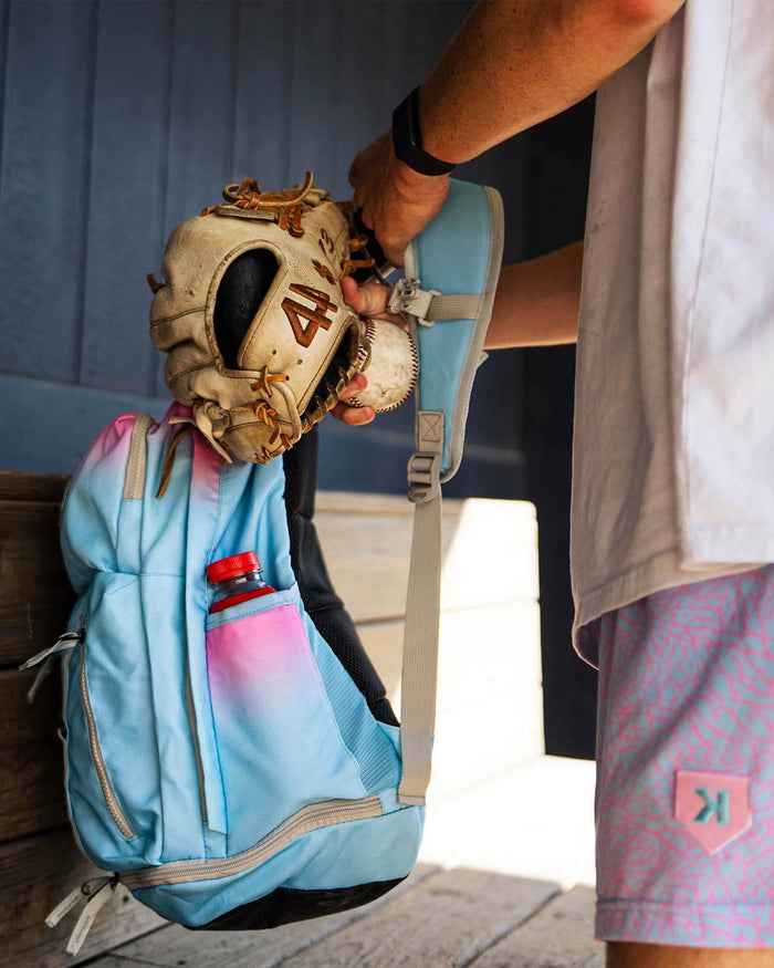 Pitching Backpack Extra Innings Backpack - Cotton Candy | Pitchers Only