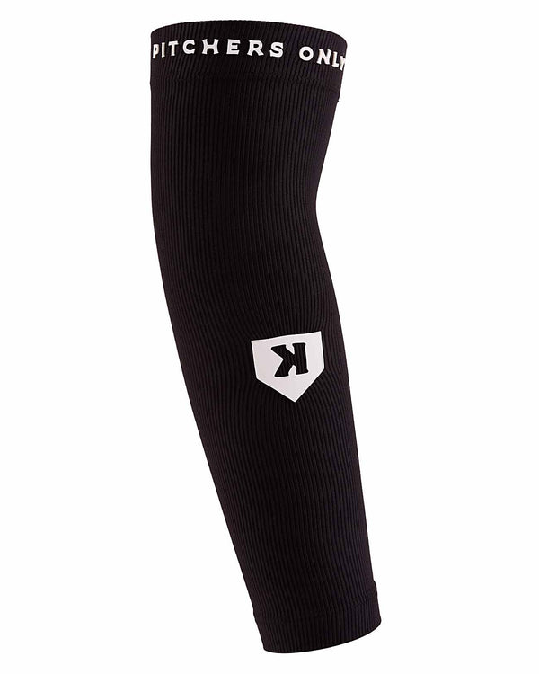 Graduated Compression Pitcher Arm Sleeve - Black - Pitchers Only