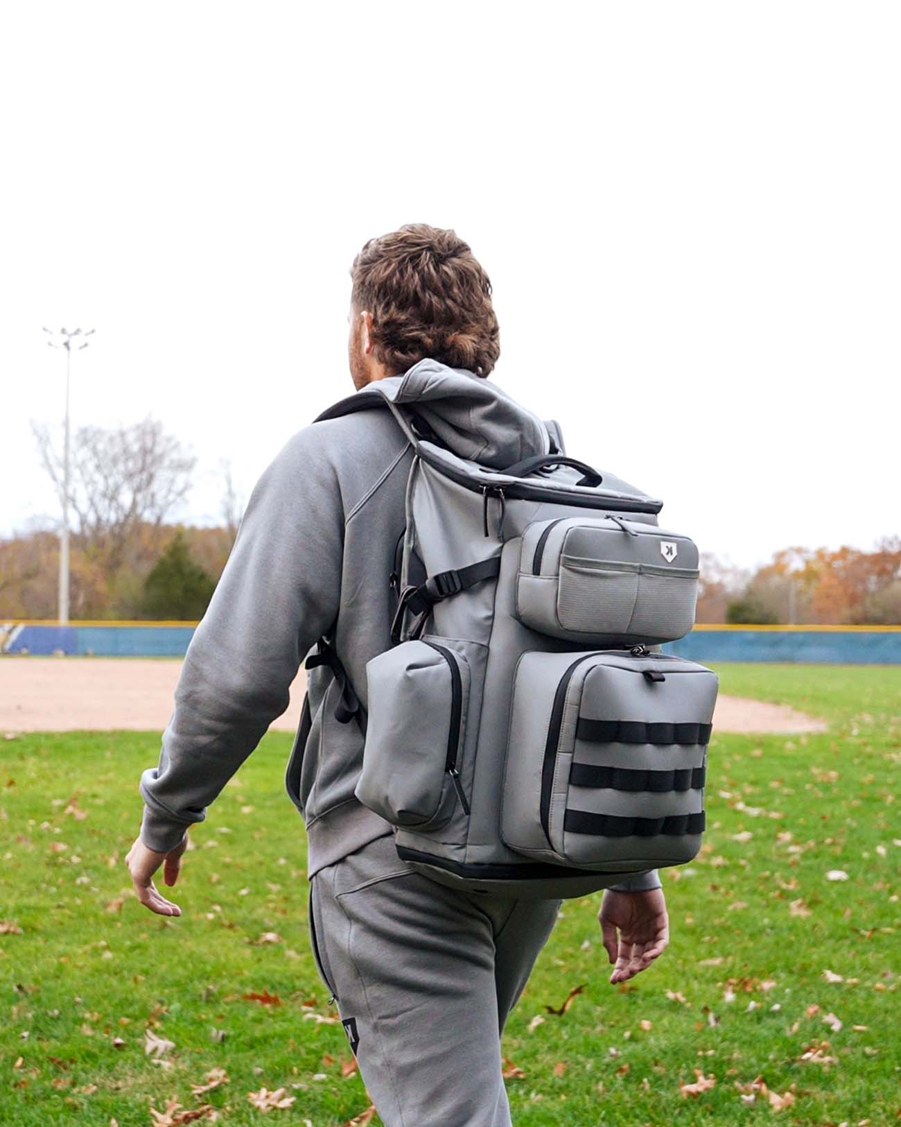 Gray Shove Day Bag - Pitchers Only