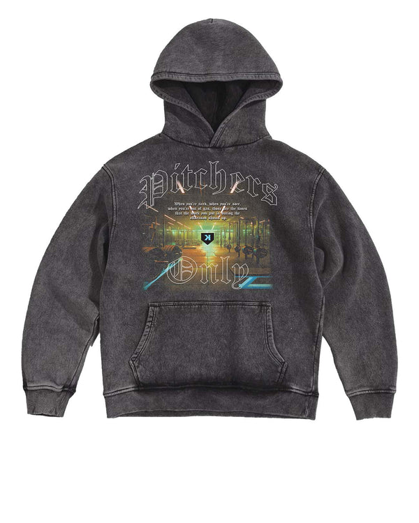 Grind Acid Wash Hoodie - Pitchers Only