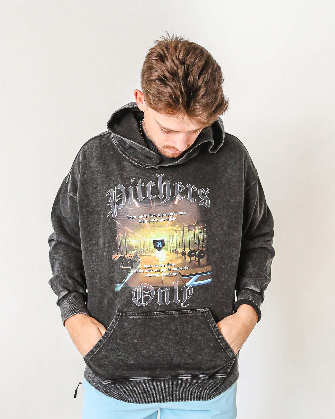 Grind Acid Wash Hoodie - Pitchers Only