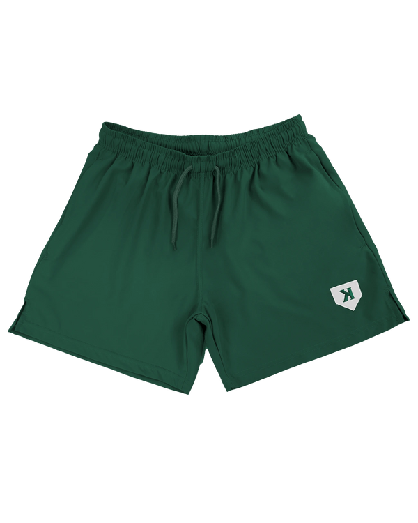Hunter Green Training Shorts - Pitchers Only