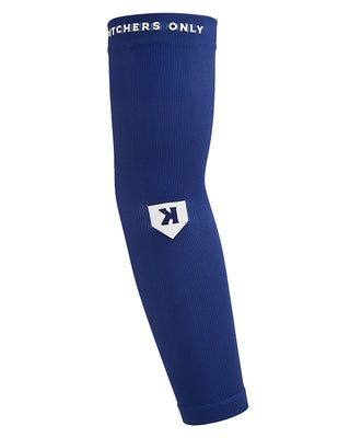 Graduated Compression Pitcher Arm Sleeve - Navy