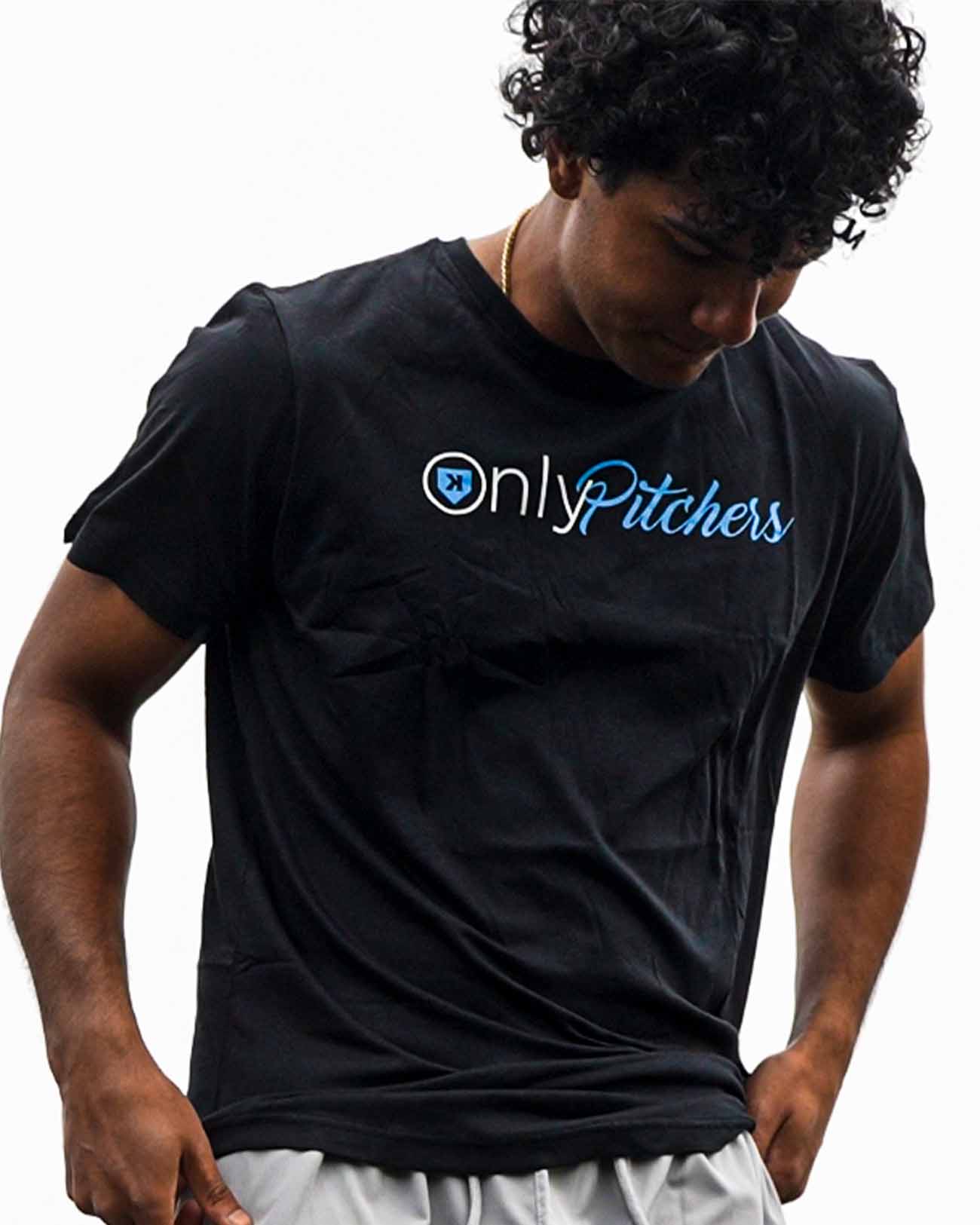 Black OnlyPitchers Tee - Pitchers Only