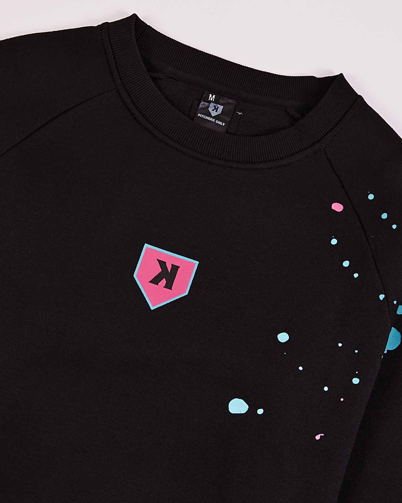 Paint The Black Crewneck - Vice City - Pitchers Only