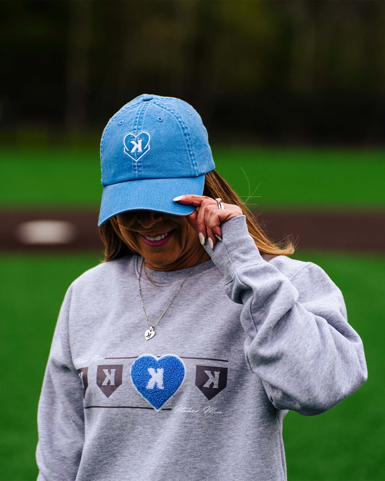 Pitcher Mom Chenille Crewneck - Pitchers Only