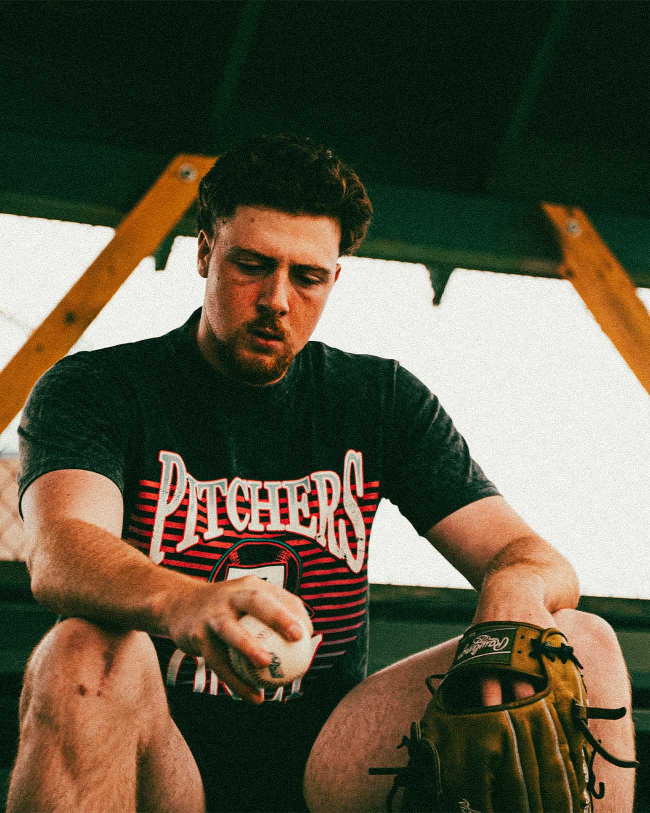 Pitchers Only Vintage Acid Wash Tee - Pitchers Only