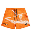 PO Rake Mesh Shorts - Orange - Pitchers Only