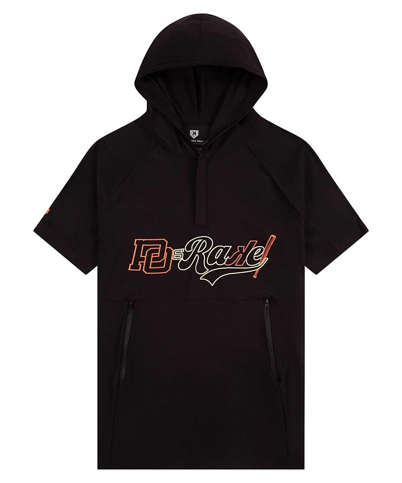Youth Rake Short Sleeve Baseball Hoodie | Pitchers Only
