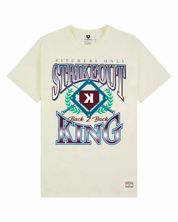 Strikeout King Vintage Tee - Cream