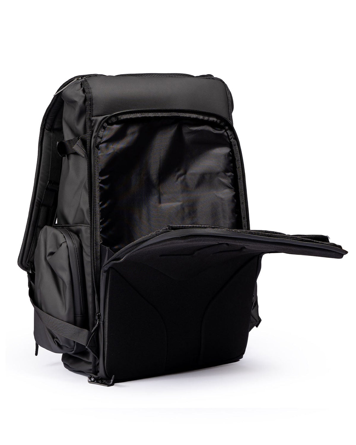 baseball backpack leather Pitcher's Only Shove Day Bag|Black