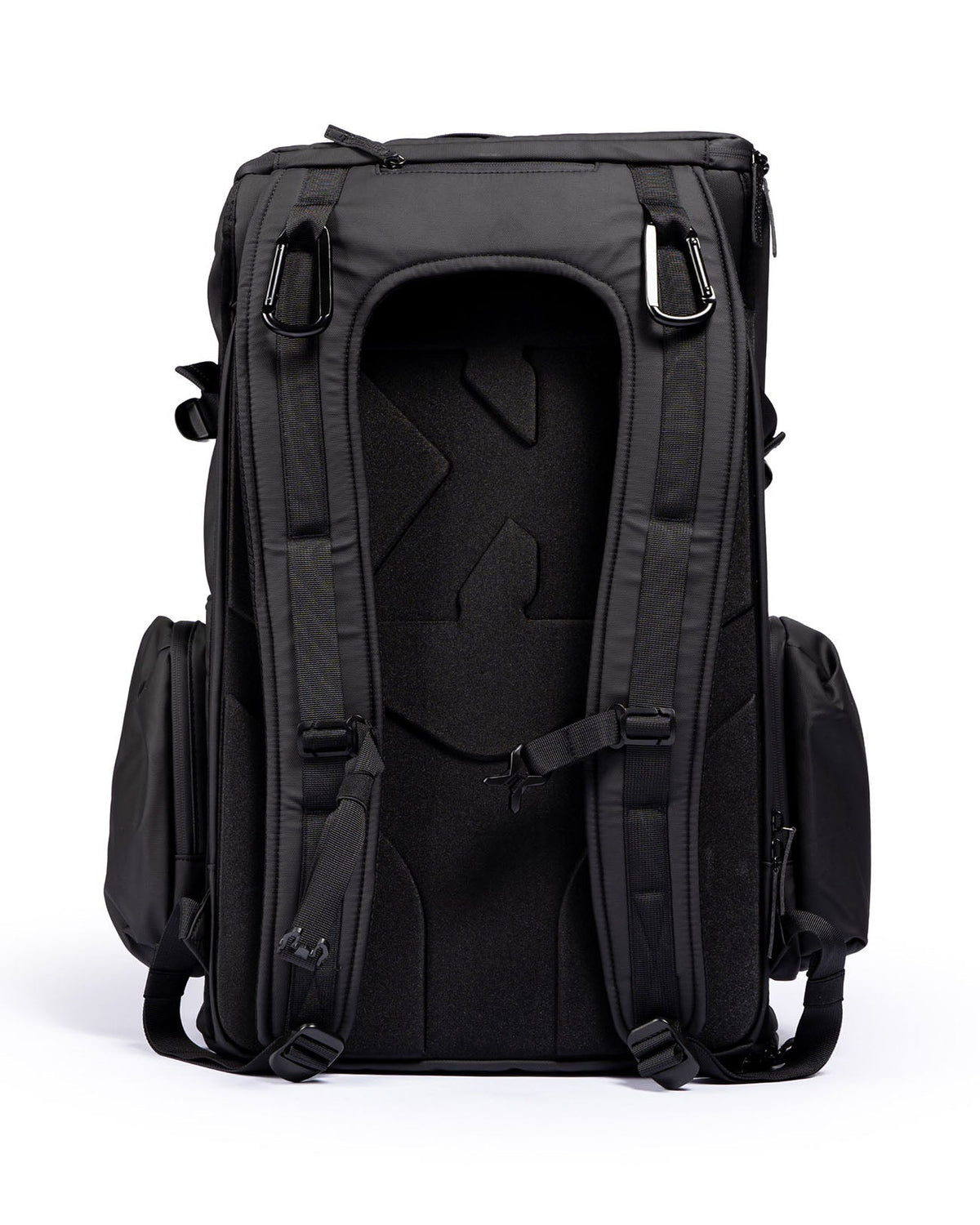 Back view of Pitchers Only Black Shove Day Bag