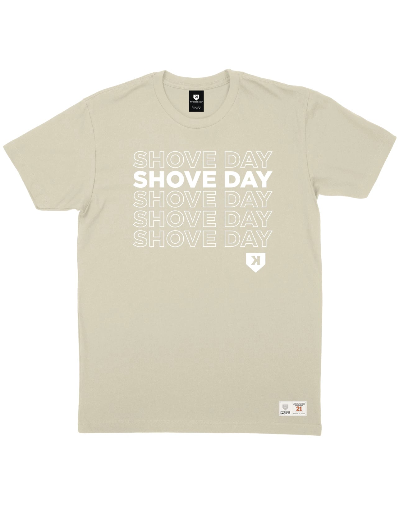 Shove Day Cream Tee - Pitchers Only