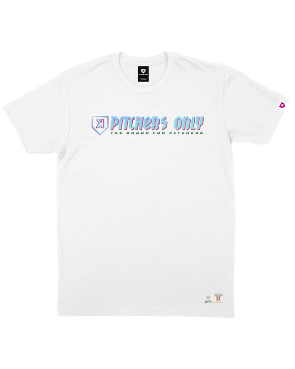 White Vice City Tee - Pitchers Only