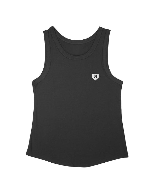 Women's Softball Black Tank Top - Pitchers Only