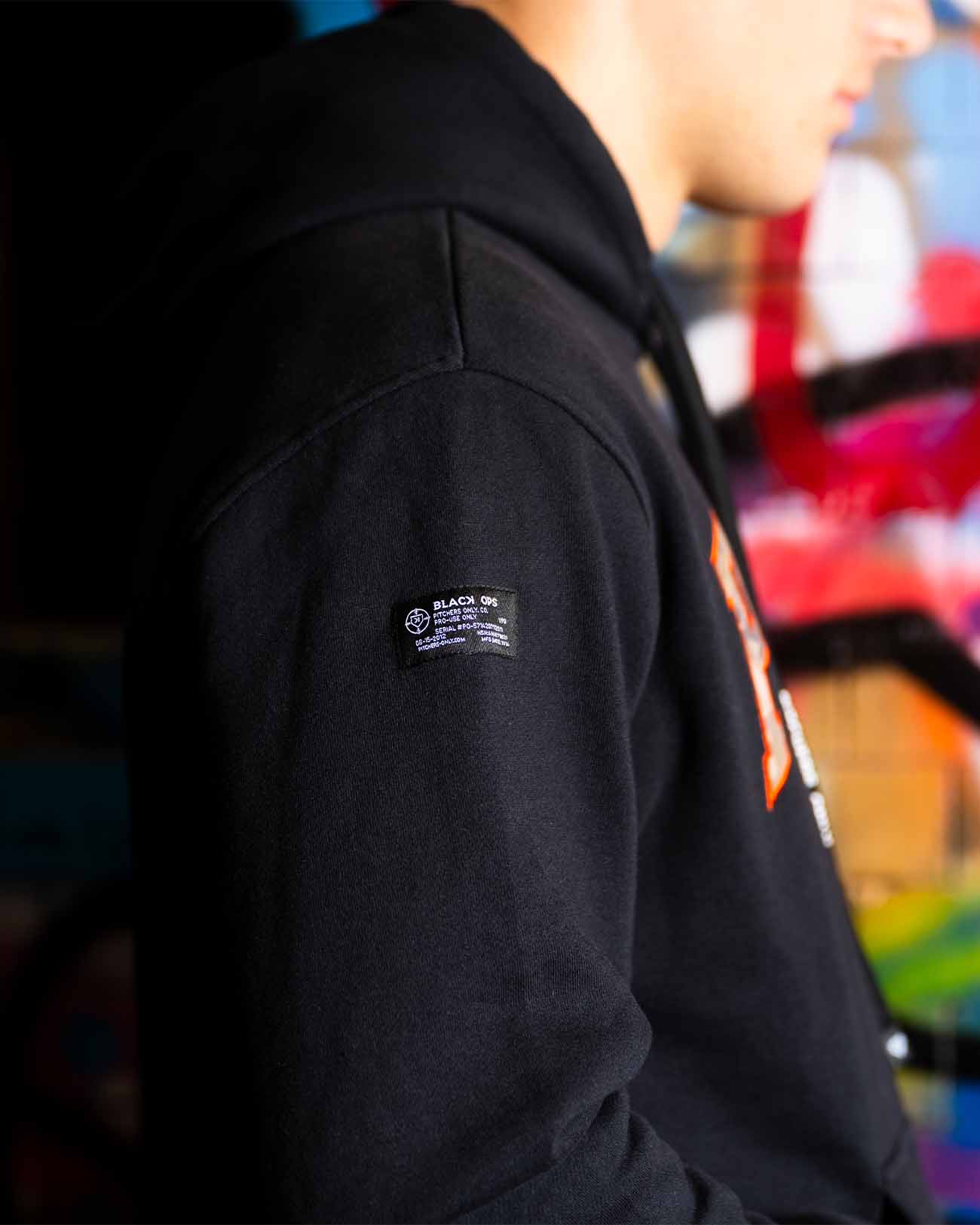 Youth Black Ops Fleece Hoodie - Pitchers Only