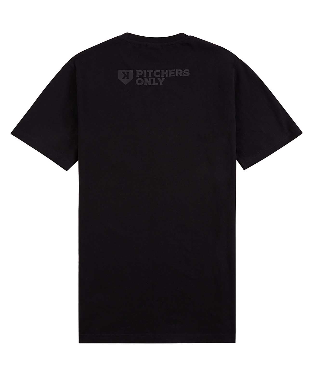 Black on Black Tee - Pitchers Only