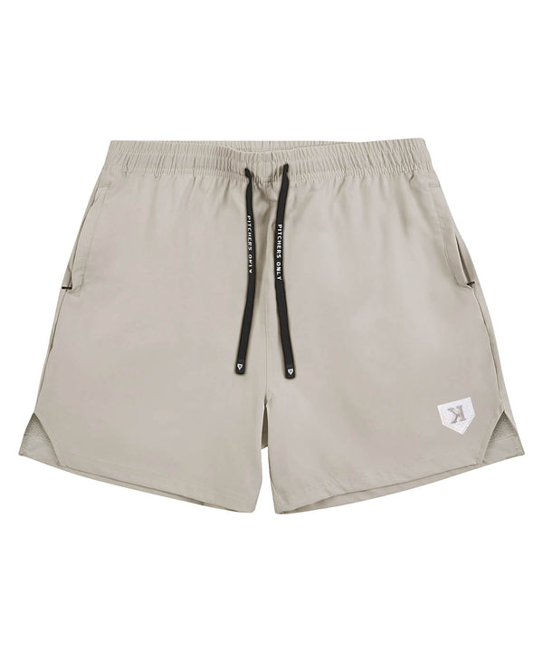 Pitchers Only Bone Training Shorts baseball training shorts - front view