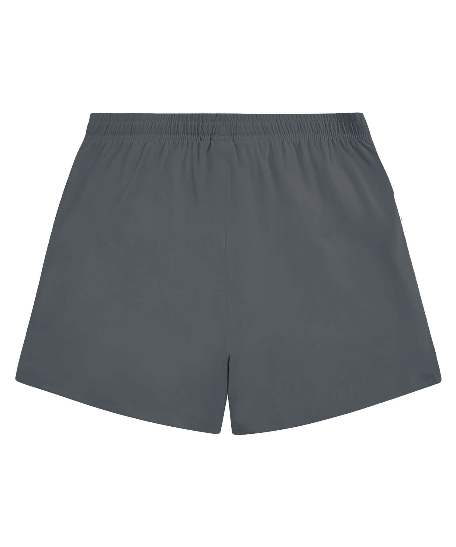 Charcoal Training Shorts by Pitchers Only - back view