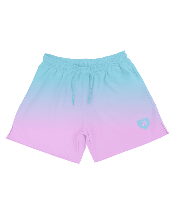 YOUTH Cotton Candy Gradient Training Shorts - Pitchers Only