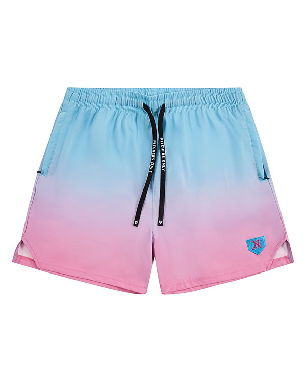 YOUTH Cotton Candy Gradient Training Shorts - Pitchers Only
